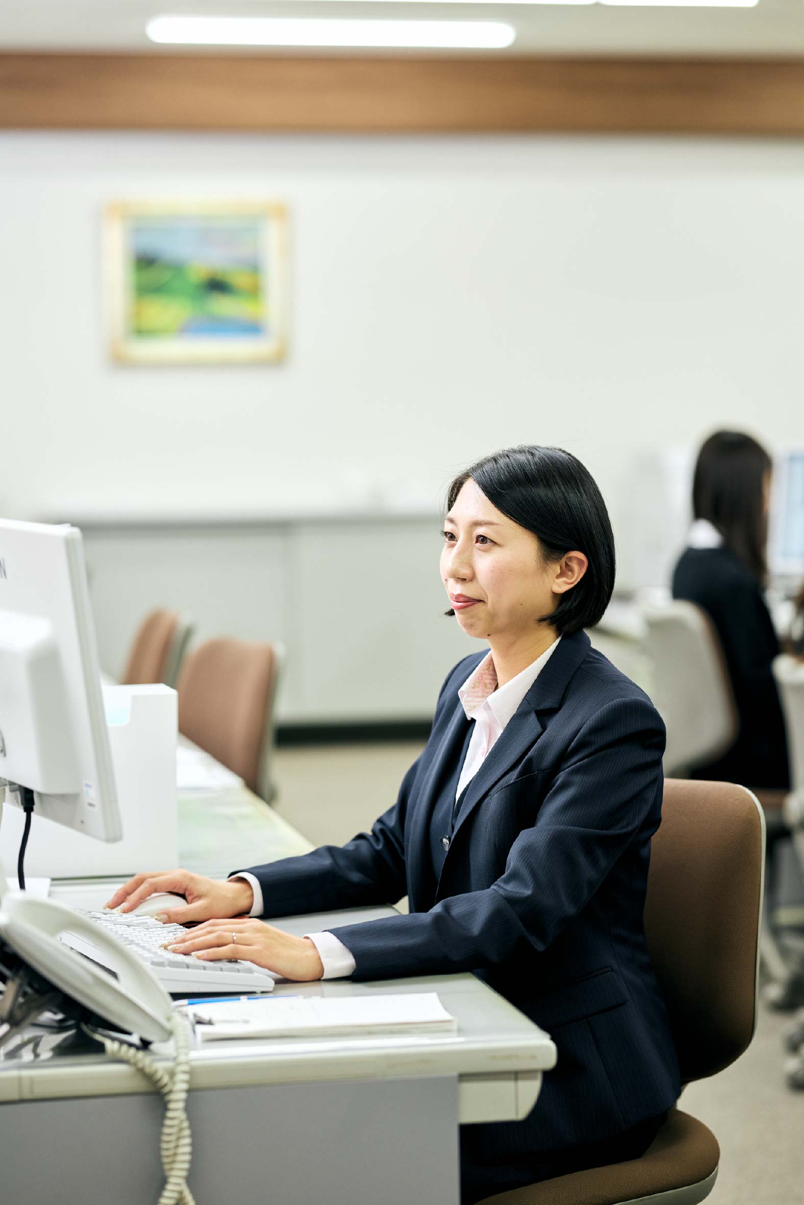 <p>現在の仕事内容</p>
